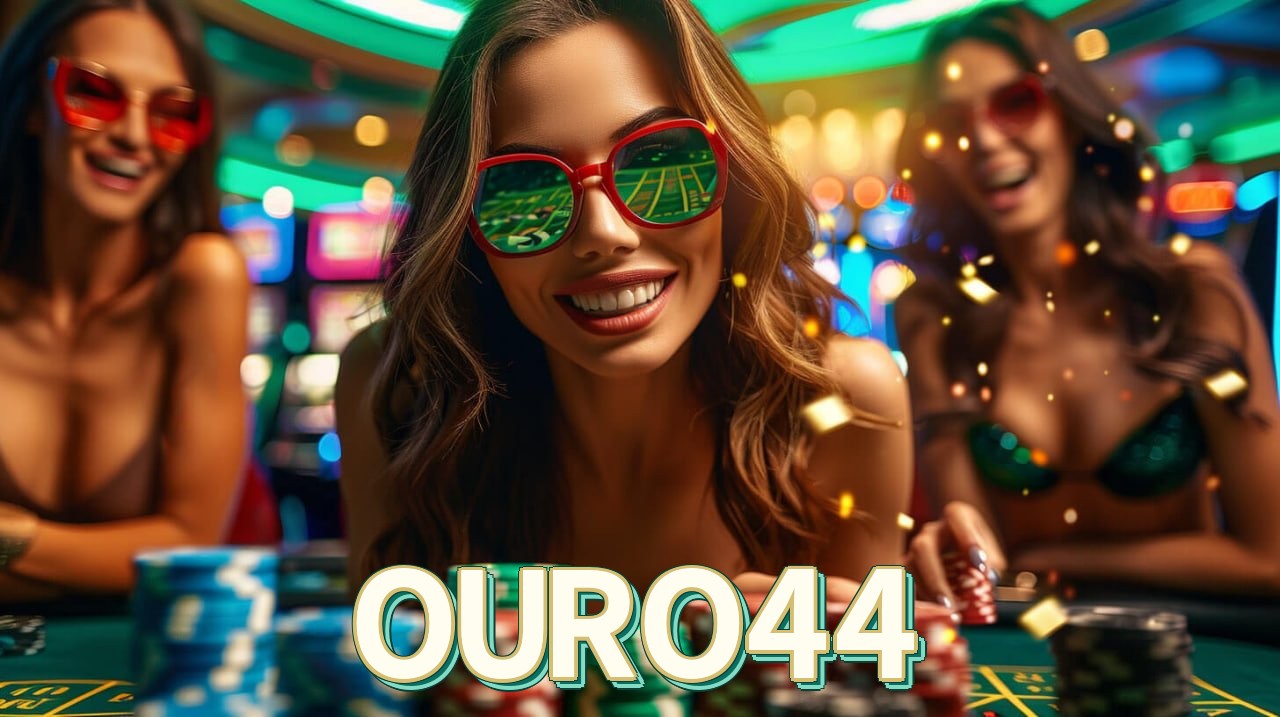 Catálogo de jogos OURO44 com fornecedores Pragmatic Play, Evolution, NetEnt